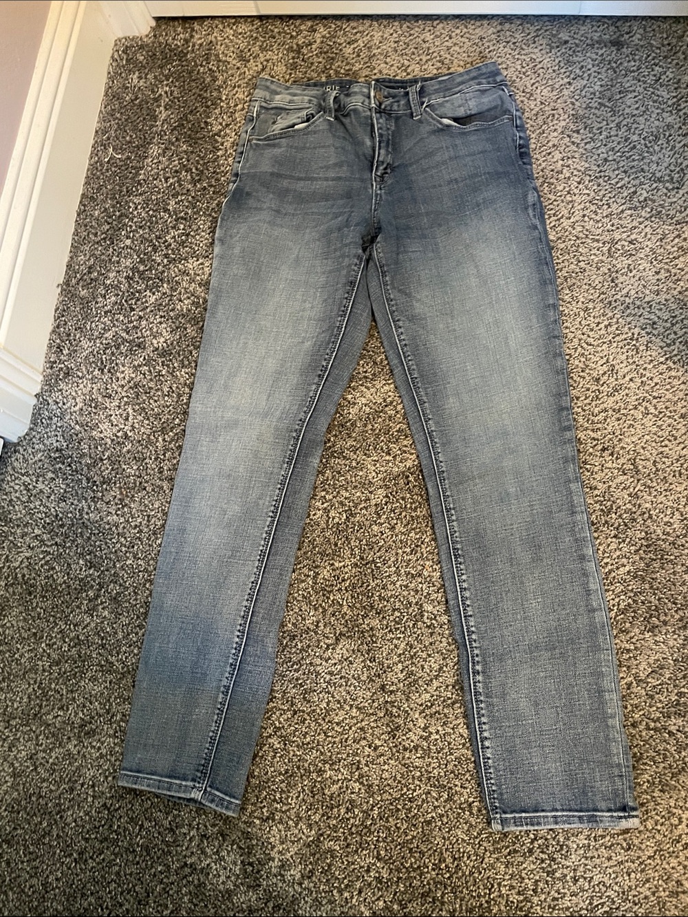 Laurie Felt Women's Mid Wash Slim Straight Jeans - Light Blue
